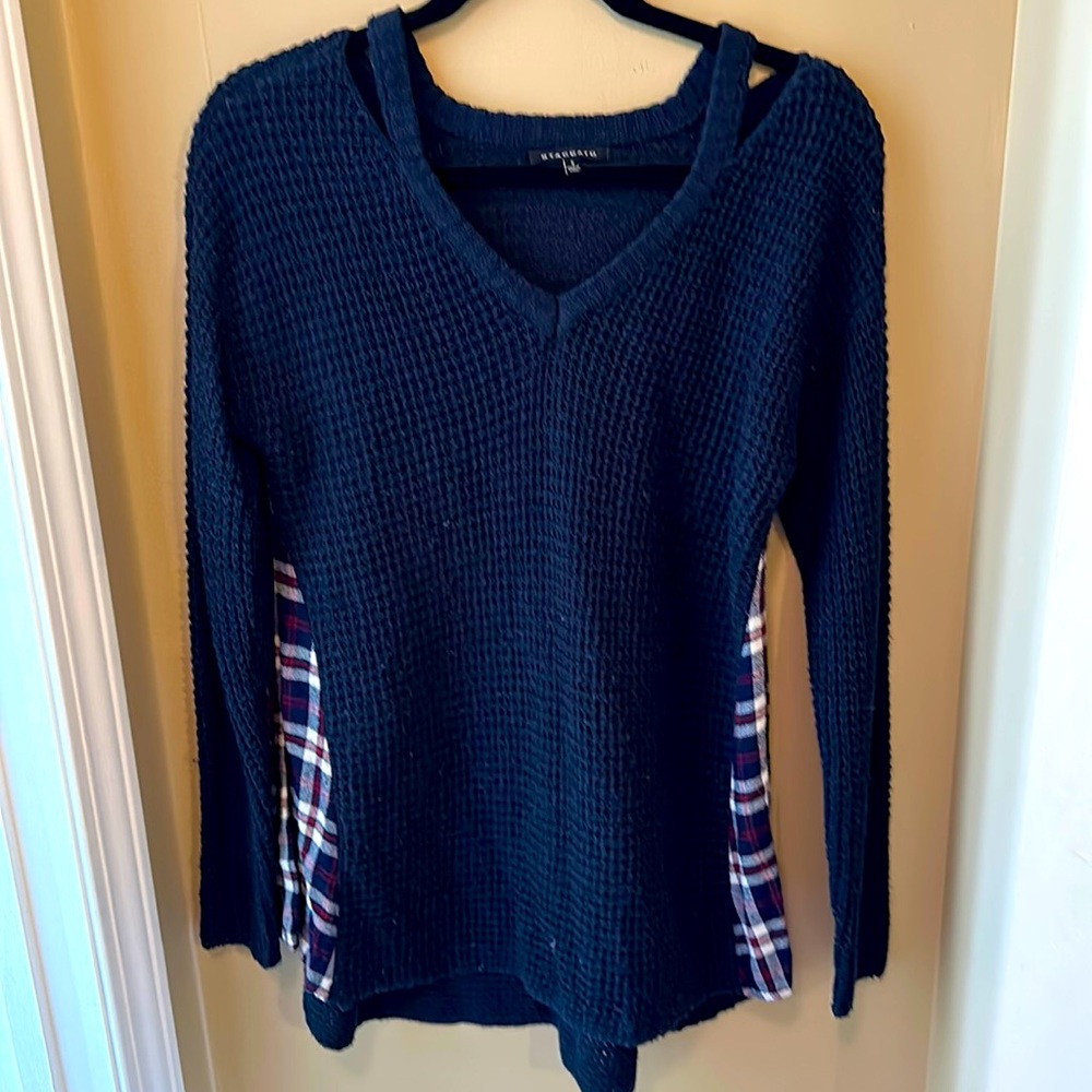 Navy blue sweater by Staccato. Size small